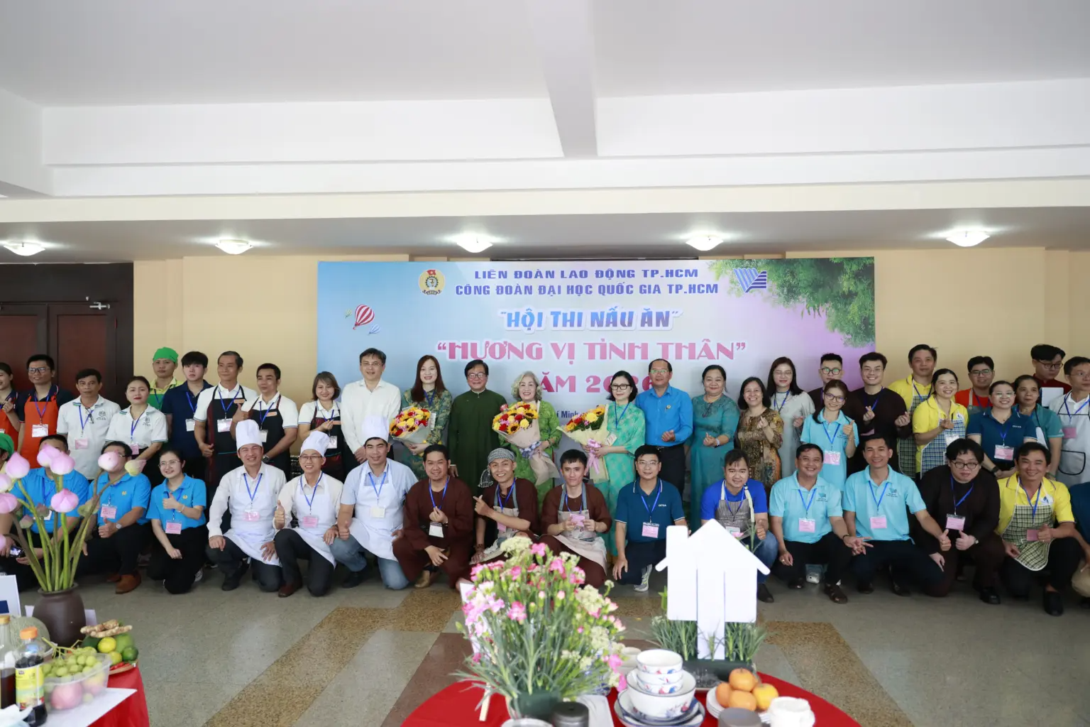 Lan tỏa “Hương vị tình thân” tại Hội thi nấu ăn Công đoàn ĐHQG-HCM