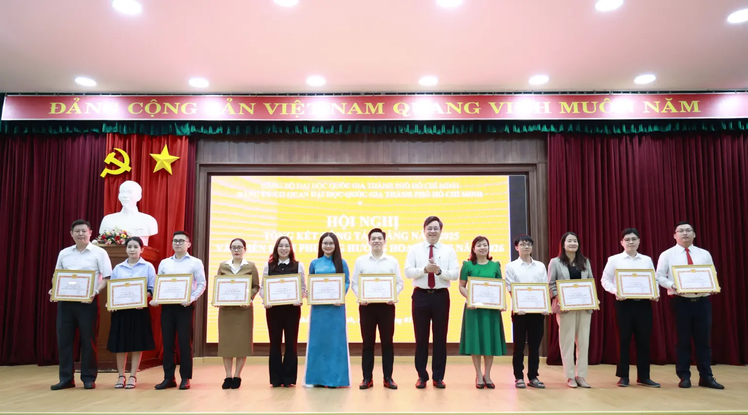 Đảng bộ Cơ quan ĐHQG-HCM: Nhiều kết quả nổi bật năm 2025, hướng tới phát triển toàn diện năm 2026